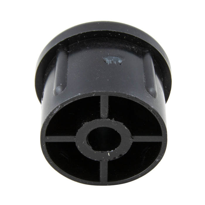 Plug Glide for 16/18 GA. Round Tube 3/4" x 5/16"-18 Polyethylene Black by Spaenaur Inc.