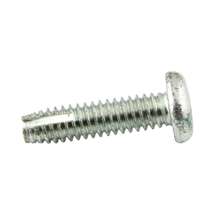 Vis autotaraudeuse, empreinte en U HD n° 6-32 UNC x 1/4" de longueur, type 1, acier à faible teneur en carbone, revêtement de surface en zinc-chrome, conforme à la norme ANSI B18.6-1966, fabriquée par Spaenaur Inc.