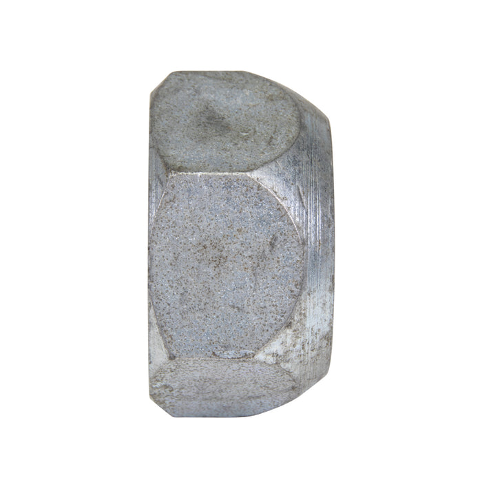 Écrou de roue, filetage à gauche fin 3/4"-16 UNF, 1 1/2" A/F, 7/8" HT en acier zingué par Spaenaur Inc.