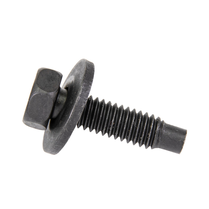Machine Screw, Pan Head with External Tooth Shakeproof Lockwasher Head, Unslotted Drive, #4-40 UNC x 1/2" Length, Steel Electro Zinc Plated or Cadmium Plated by Spaenaur Inc.