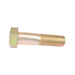 Vis à tête hexagonale SAE 1 1/2" - 6 UNC x 6", classe 8, en acier allié à teneur moyenne en carbone, zinguée avec un revêtement au dichromate jaune, conforme à la norme ANSI B18.2.1-1965, fabriquée par Spaenaur Inc.