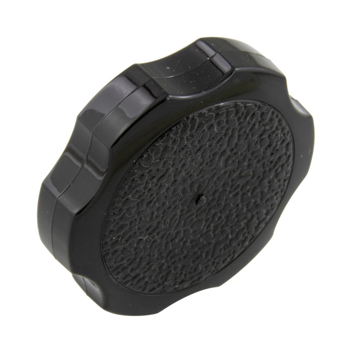 Shear-Loc Knob, Rosette Style Fits M8 Screw (38mm O.D.) Dupont Delrin 500 Black by Spaenaur Inc.