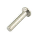 Rivet plein, tête plate, diamètre 3/16 po x longueur 3/4 po, acier inoxydable 18-8, ANSI B18.1.1-1972 (R1981) par Spaenaur Inc.