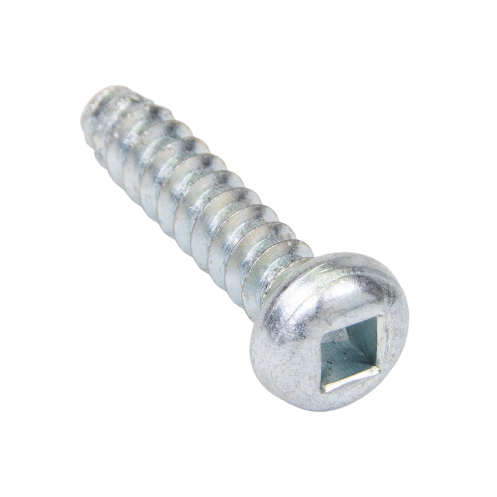 Tapping Screw, Round Head Square Socket Drive, Type B, #6 x 5/8" Length, Steel Zinc Plated by Spaenaur Inc.