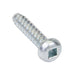 Tapping Screw, Round Head Square Socket Drive, Type B, #6 x 5/8" Length, Steel Zinc Plated by Spaenaur Inc.