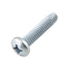 Thread-Cutting Screw, Phillips Pan #10-24 UNC x 3/4" LONG, Type F Low Carb Steel,Case Hard Trivalent Zinc Plated, ANSI B18.6.4 Latest by Spaenaur Inc.