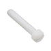 Machine Screw, Fillister Head, Slotted Drive, #10-32 UNF x 1/4" Length, Nylon Natural by Spaenaur Inc.