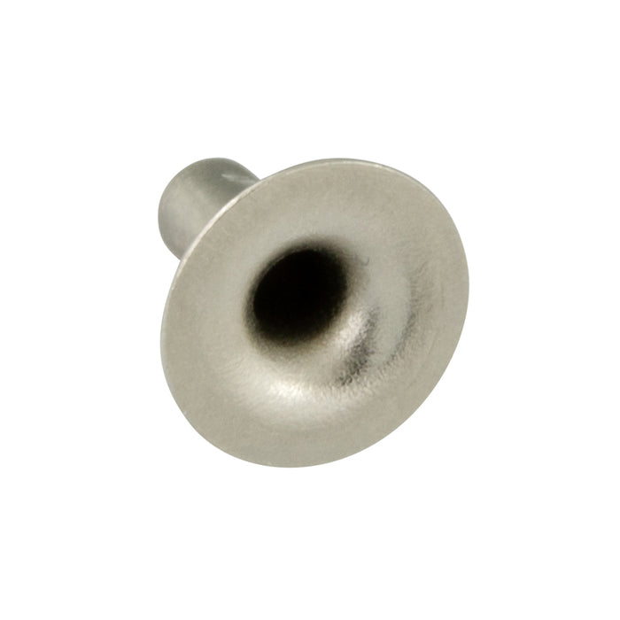Bouton durable pour bébé 20 Ligne, longueur de tige 3/16 po, laiton, finition noire, par Spaenaur Inc.