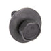 Machine Screw, Hex Head Bolt With Conical Washer Head, Unslotted Drive, 8 mm x 1.25 x 25 mm Length, Steel Plain by Spaenaur Inc.