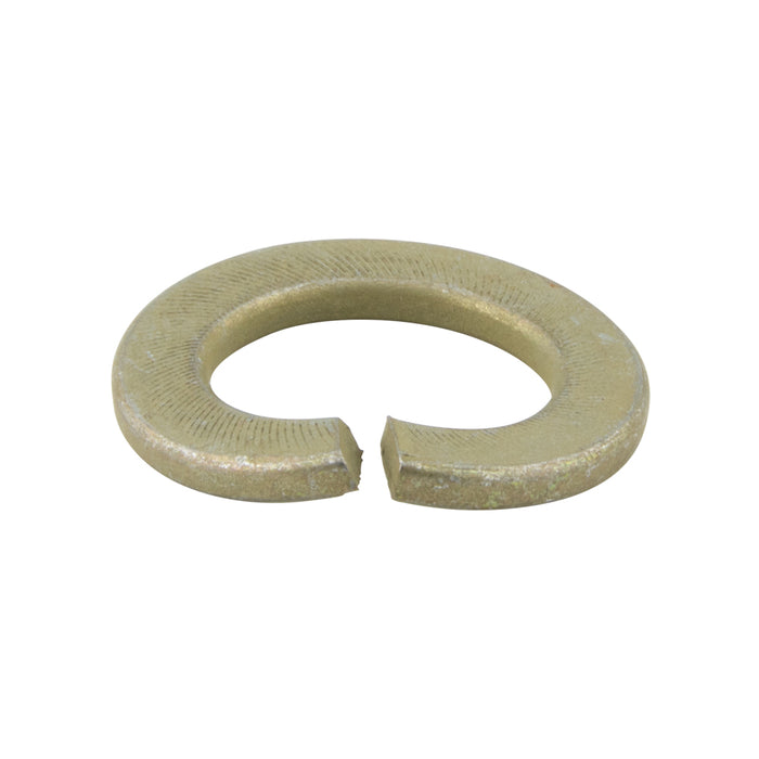 Bowed Split Lockwasher DIN 128A M2.5 Spring Steel Yellow Zinc Plated DIN 128A/ST-YZ M2.5 by Spaenaur Inc.