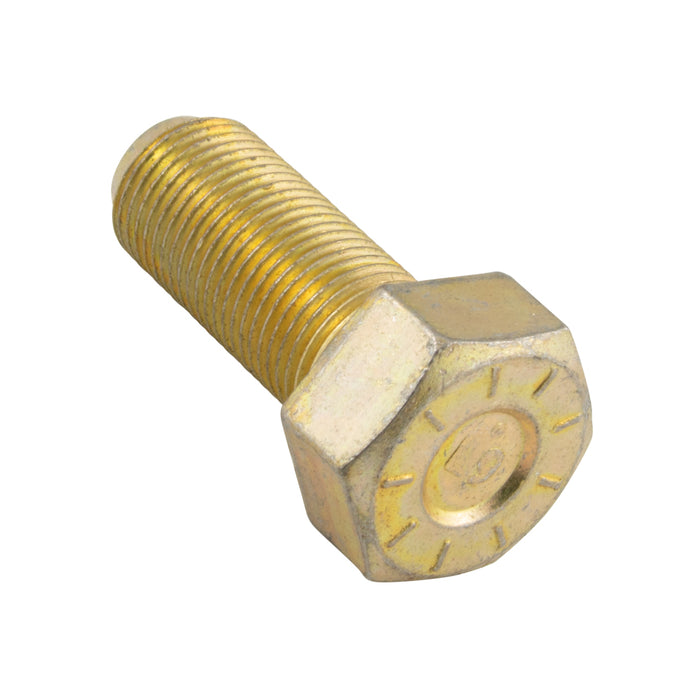 Hex Head Cap Screw, L9 Fastening 1 1/2"-6 UNC x 7" LONG Lamalloy L9 Zinc Dichromate-Gold