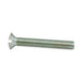 Machine Screw, Oval Head, Slotted Drive, M3.5 x 0.60 mm UNC x 20 mm Length, Steel Zinc Plated by Spaenaur Inc.