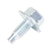 Machine Screw, Indented Hex Washer Head, Unslotted Drive, 5/16"-18 UNC x 3/4" Length, Steel Zinc Plated or Cadmium by Spaenaur Inc.