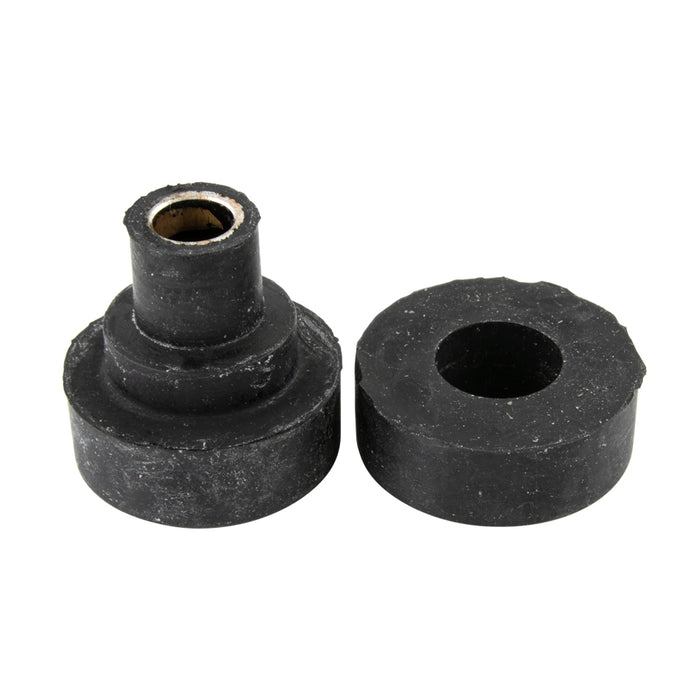 Support antivibration 2 pièces, charge 100-600 lb, diamètre extérieur 2,56 po x diamètre intérieur 0,65 po, dureté 68, par Spaenaur Inc.