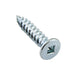 Wood Screw, Flat Head, Square Socket, #4 x 3/8" Length, Steel Zinc Plated, ASME/ANSI B18.6.1 by Spaenaur Inc.