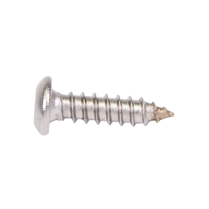 Tamper-Resistant Tapping Screw, Button Head Torx TR10 Drive, #6 x 1-1/2" Length, Stainless Steel 18-8, Type A or Type AB by Torx®