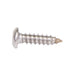 Tamper-Resistant Tapping Screw, Button Head Torx TR10 Drive, #6 x 1-1/2" Length, Stainless Steel 18-8, Type A or Type AB by Torx®
