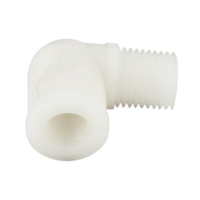 Miniature Elbow 1/8"-27 Fpt Nylon by Spaenaur Inc.