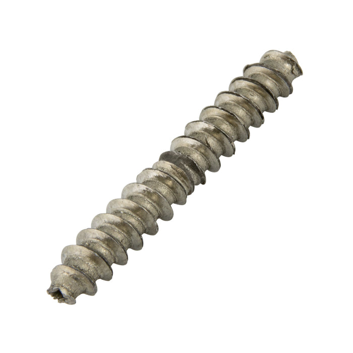 Dowel Screw Plain Centre, 1/4" x 2" Length(1/4" Centre Section), Steel Zinc Plated by Spaenaur Inc.