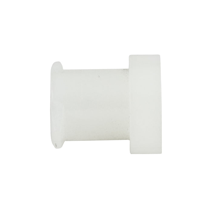 Barbed Reducting Connector (Round Center) 1/4" to 3/16" Tubing ID Natural Nylon