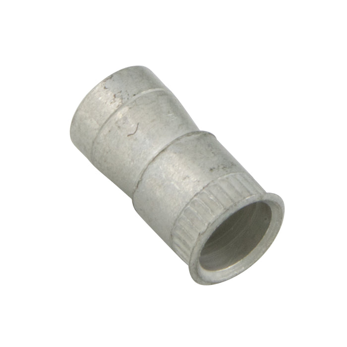 A-T Series Knurled Threaded Insert #8-32 UNC x .390" LGTH 304 Stainless Steel, Trivalent Tin Zinc Plated