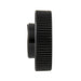 Bouton Shear-Loc, nervuré fin 1/4" x 3/4" Dupont Delrin 500 noir par Spaenaur Inc.