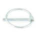 Goupille à œil rond 11 mm de diamètre x 50 mm de longueur C-1018 Acier zingué chromé (option doré/transparent) par Spaenaur Inc.