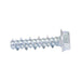 Hi-Lo Tapping Screw, Unslotted, Indented Hex Washer Head, #10 x 1/2" Length, Steel Zinc Plated, ASME/ANSI B18.6.4 by Spaenaur Inc.