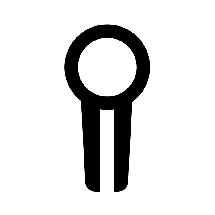 Profilé en U extrudé avec bourrelet, largeur de fente 1/8 po x diamètre extérieur du bourrelet 5/8 po x hauteur hors tout 1-1/4 po, en bobines d'environ 75 pieds, Buna S (SBR) noir, dureté 70 ± 5, par Spaenaur Inc.