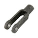 Fourche à chape, norme S.A.E., filetage à droite 1/4"-28 UNF, acier forgé, finition lisse, par Spaenaur Inc.