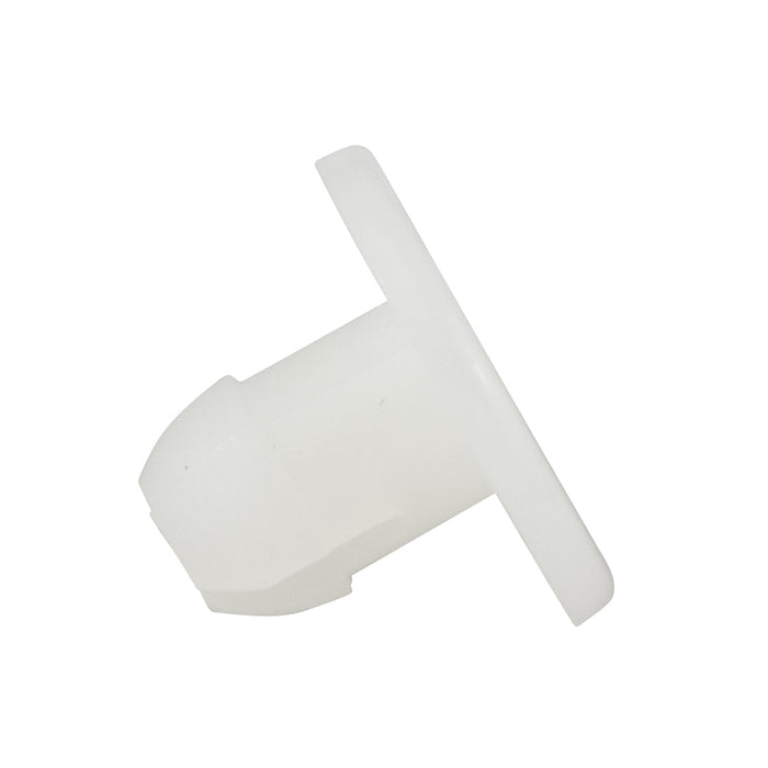 Stud Button (Push-In Fastener) .245" Stud DIA x .250" Panel THK Nylon Natural Colour