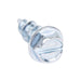 Tapping Screw, Serrated Hex Washer Head Slotted Drive, #10 x 1/2" Length, Steel Zinc Plated by Spaenaur Inc.