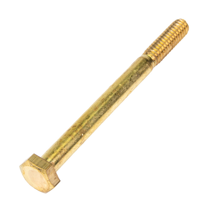 Hex Head Cap Screw 1/2"-13 UNC x 2" LG Brass ANSI B18.2.1-1981 by Spaenaur Inc.
