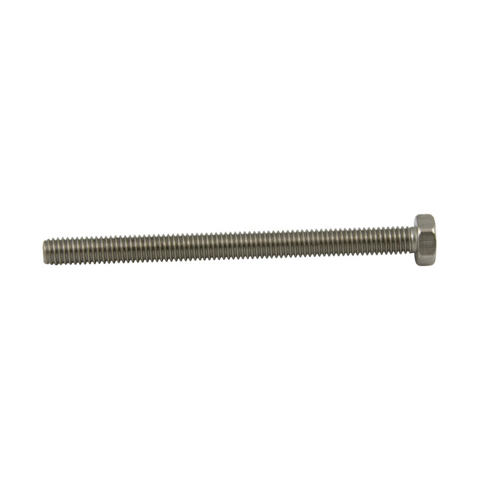 Machine Screw, Trim Head, Unslotted Drive, #10-32 UNF x 2-1/2" Length, Stainless Steel by Spaenaur Inc.