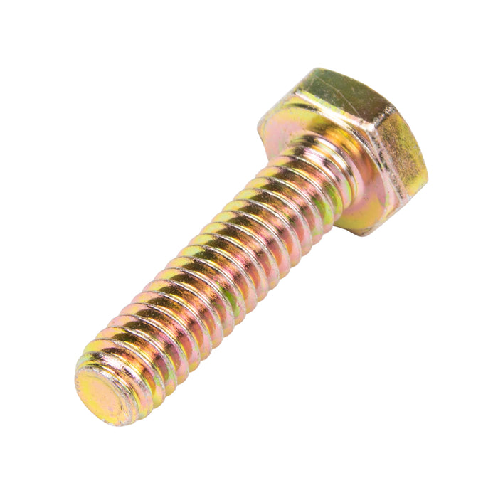 Hex Head Cap Screw Sae 3/8"-16 UNC x 7/8" Grade 8 Medium Carbon Alloy Steel Zinc Plated with Yellow Dichromate ANSI B18.2.1-1965 by Spaenaur Inc.