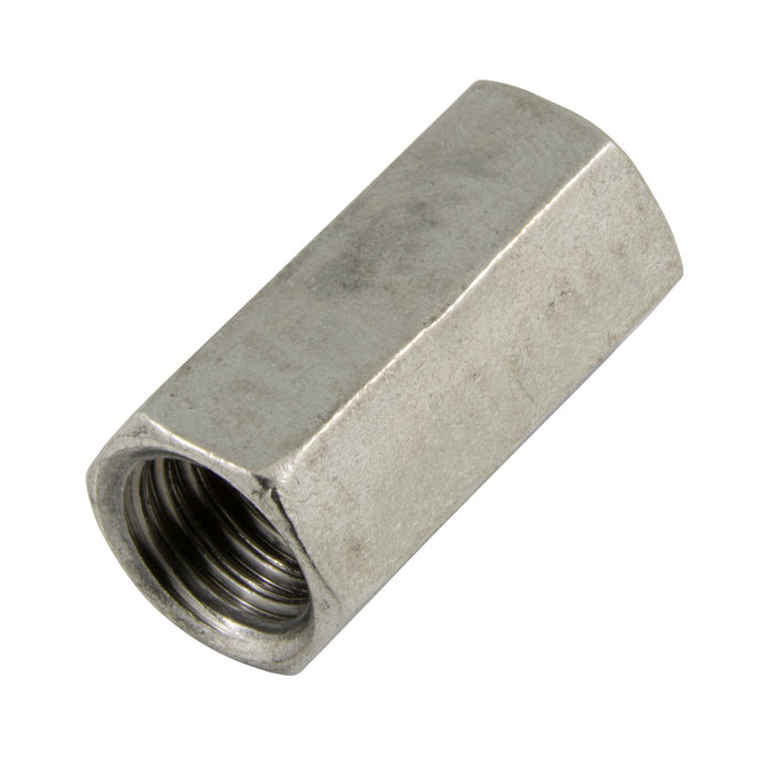 Écrou d'accouplement 5/8"-11 UNC x 1-3/4" L x 7/8" AF en acier inoxydable 18-8, fabriqué par Spaenaur Inc.
