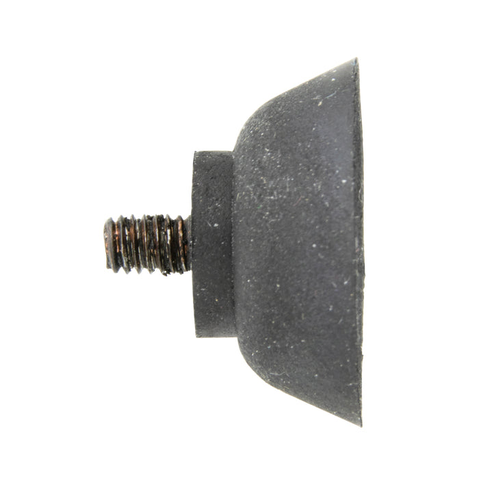 Ventouse avec vis mécanique 8-32 saillante 1-3/4"OD x 5/8"HT Sbr Black Duro 50 par Spaenaur Inc.