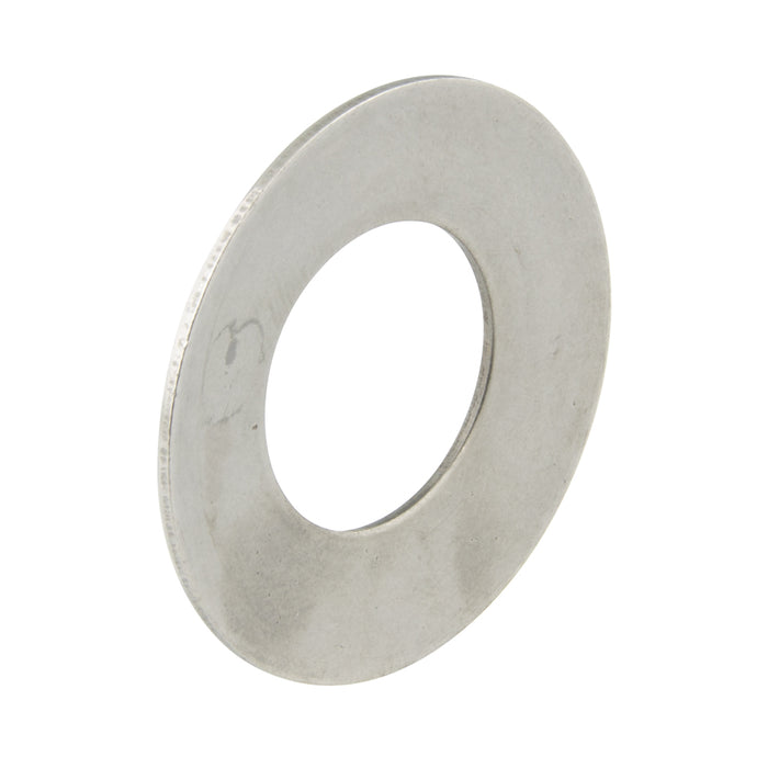 Boulon à ressort à disque, taille 3/8" (diamètre extérieur 0,750", diamètre intérieur 0,382", épaisseur 0,032") en acier inoxydable 17-7 PH, lisse