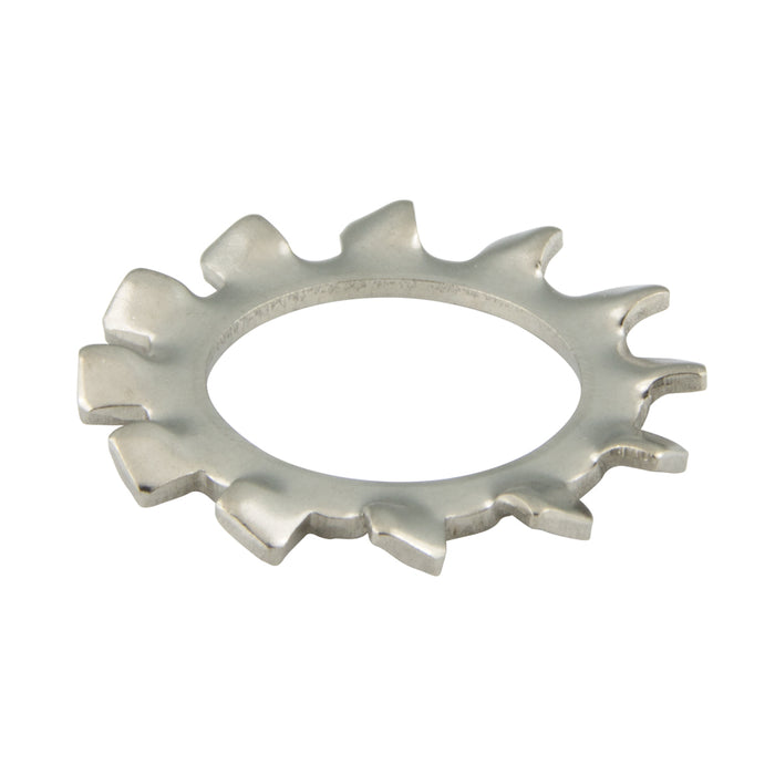 External tooth Lockwasher DIN 6797A M2.5 (2.7 ID x 5.5 OD x .4 THK) A2 Stainless Steel DIN 6797A/A2 M2.5