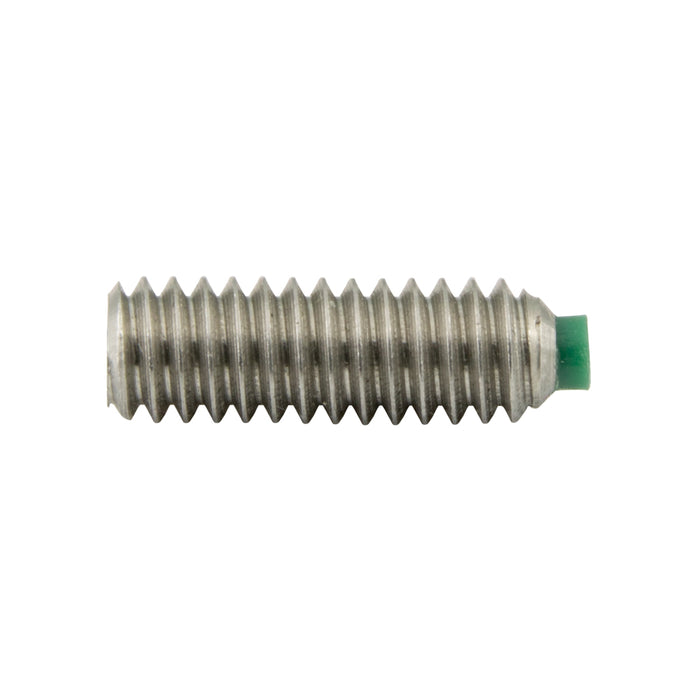 Vis à six pans creux avec pointe en nylon n° 10-32 UNF x 1/2 po LG 303 en acier inoxydable