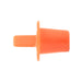 Pull Plug 15/32" I.D. x 13/32" Length Low Density Polyethylene Colour orange by Spaenaur Inc.