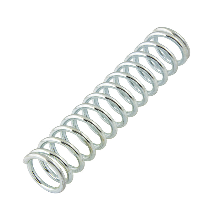 Utility Spring, Compression,Squared or Closed Ends, total Coils 10 1/2 13/32" OD, 1 1/2" L O/A, O.047"Gauge Wire MB Hard Drawn Spring Steel Wire Bright Zinc Plated