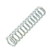 Compression Spring, Squared or Closed Ends, total Coils 7 3/4 7/16" OD, 15/16" Length O/A, 0.054"Gauge Wire MB Hard Drawn Spring Steel Wire Bright Zinc Plated by Spaenaur Inc.