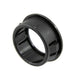 Snap-In Bushing .875" x 7/16" x 61/64" x 29/64" x .125" Nylon Black by Spaenaur Inc.
