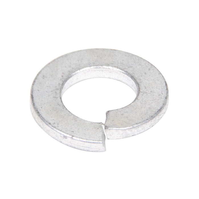 Rondelle de blocage hélicoïdale légère n° 8 (largeur : 0,047" x épaisseur : 0,031") en acier au carbone traité thermiquement, zingué-chromé, conforme à la norme ANSI B27.1-1965, fabriquée par Spaenaur Inc.
