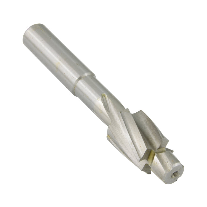Flat Countersinker with Fixed Guide DIN 373, Cylindrical Shank, for M12 (20mm Csk DIA) 13mm Pilot High Speed Steel by Spaenaur Inc.