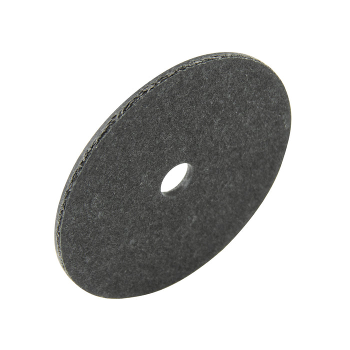 Rondelle en fibre plate, ronde, diamètre intérieur 5/32 po x diamètre extérieur 5/16 po x épaisseur 1/32 po, fibre noire dure, fabriquée par Spaenaur Inc.