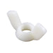Écrou à oreilles 1/4 po-28 UNF en nylon 6/6 naturel de Spaenaur Inc.