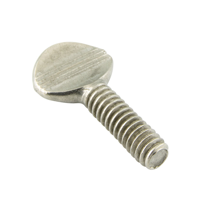 Thumb Screw, with Shoulder, #10-32 UNF x 1/2" LG 18-8 Stainless Steel