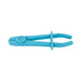 Pince pour serrer des tuyaux flexibles jusqu'à 30 mm de diamètre, 180 mm de longueur, en plastique bleu, fabriquée par Spaenaur Inc.